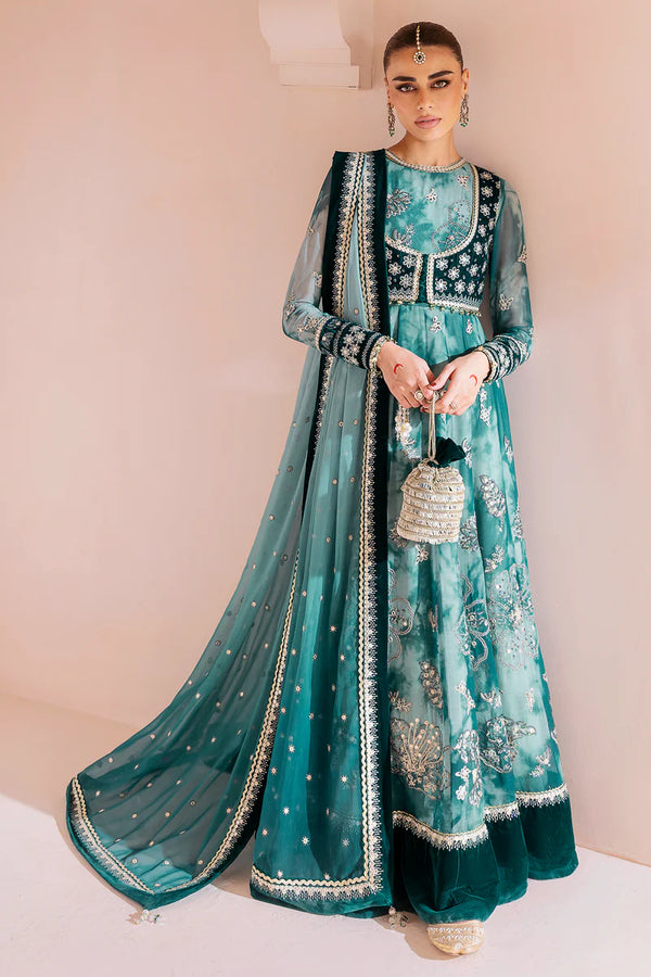 Embroidered Velvet Formal CVF D-06 - Jazmin